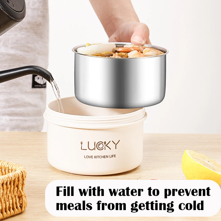 Factory Price Manufacturer Supplier Leak Proof Microwaveable Bento Box Portable Stackable Food Container Storage Lunch Box Bento