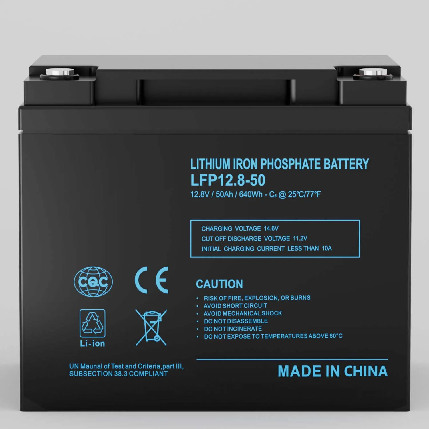 Литиево-ионная фосфатная батарея 12 В 50 А/ч 100 200 Lifepo4 с сертификатом Rohs Iec