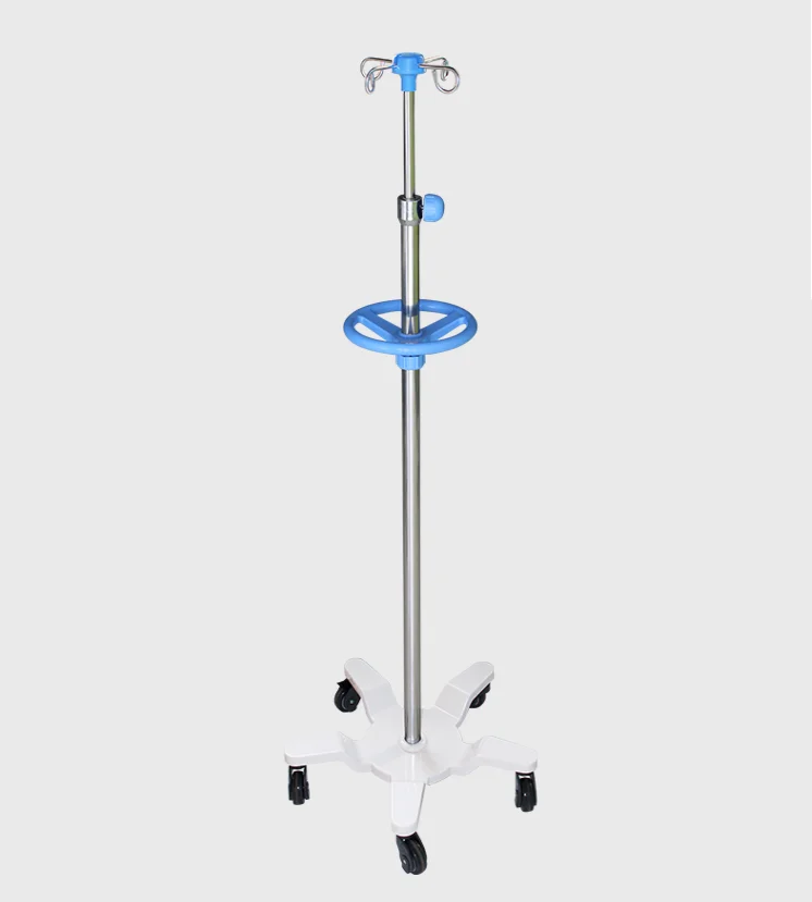 Factory price Adjustable hospital Medical IV Drip stand for infusion