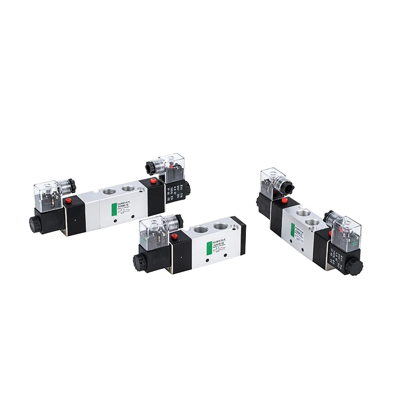 Hot selling products AIRTAC 4V Series 4V320-08 4V320-10 5 Port 2 Way Double Coil Pneumatic Solenoid Valve