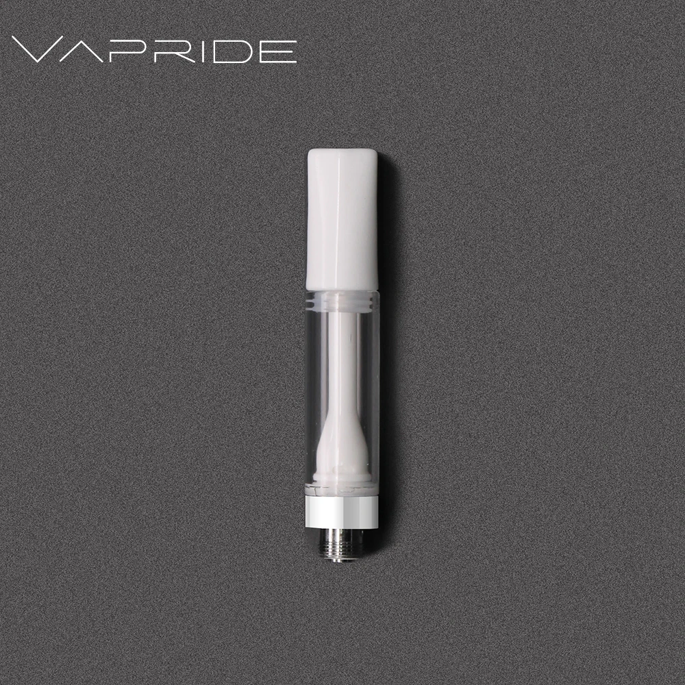 Vapride Thick oil ceramic cbd cartridge glass tank 510 thread vape with packaging
