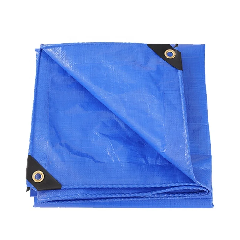 Million Blue 190gsm 2*3M pe брезент пластиковый водонепроницаемый рулоны полиэтиленовый