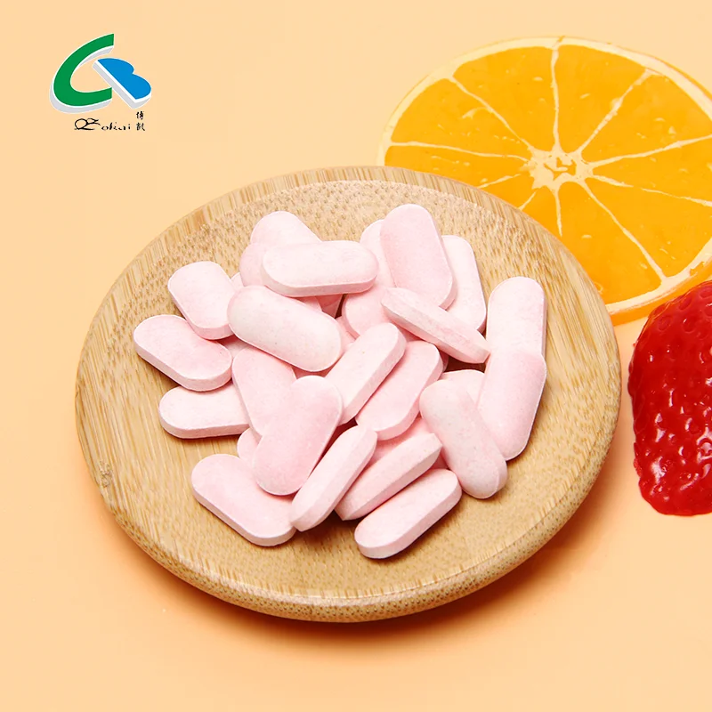 OEM Healthcare Supplements Zinc Swallowing Tablet 50mg