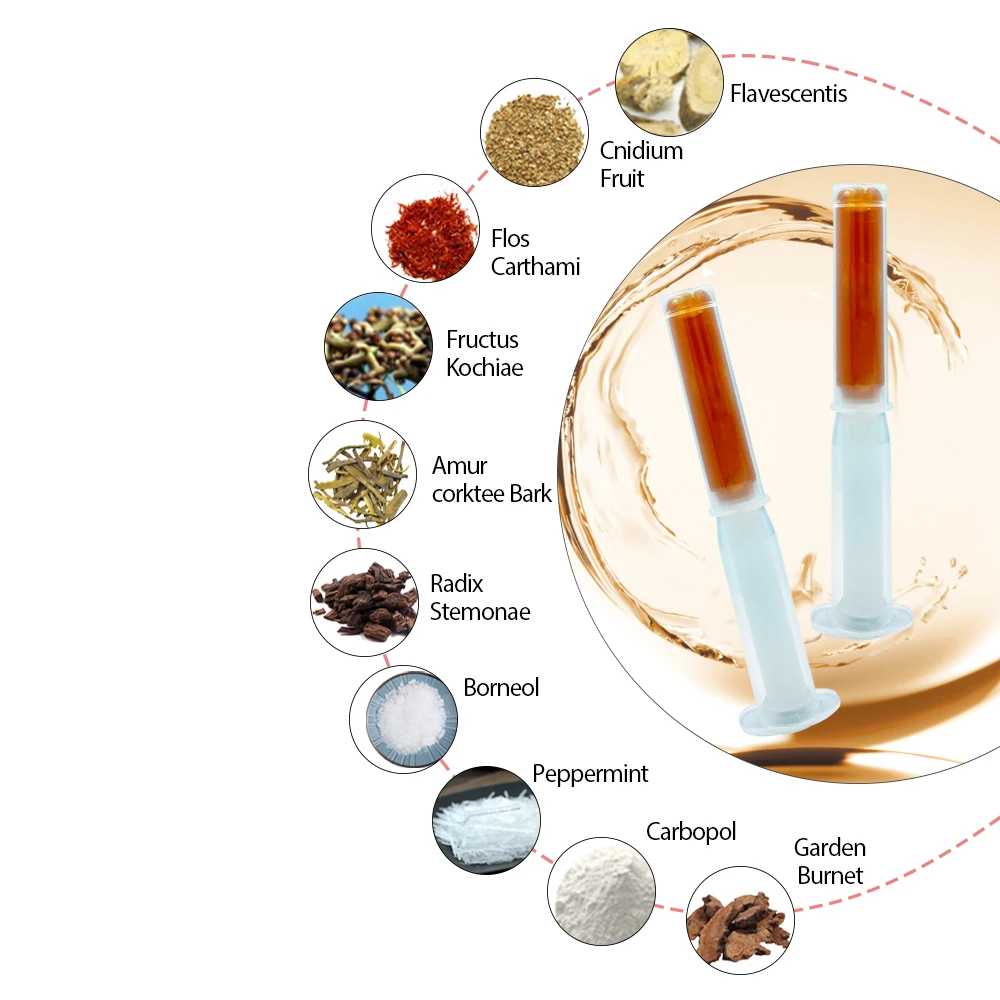 Free sample feminine hygiene gynecologica herbal shrinking detox nova hymen vagina tightening gel