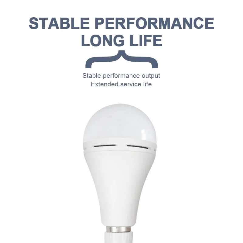 Rechargeable Emergency Smart lights E27 7W 9W 12W 15W 18W 28W led bulb light intelligent bulb lamp with rechargeable battery