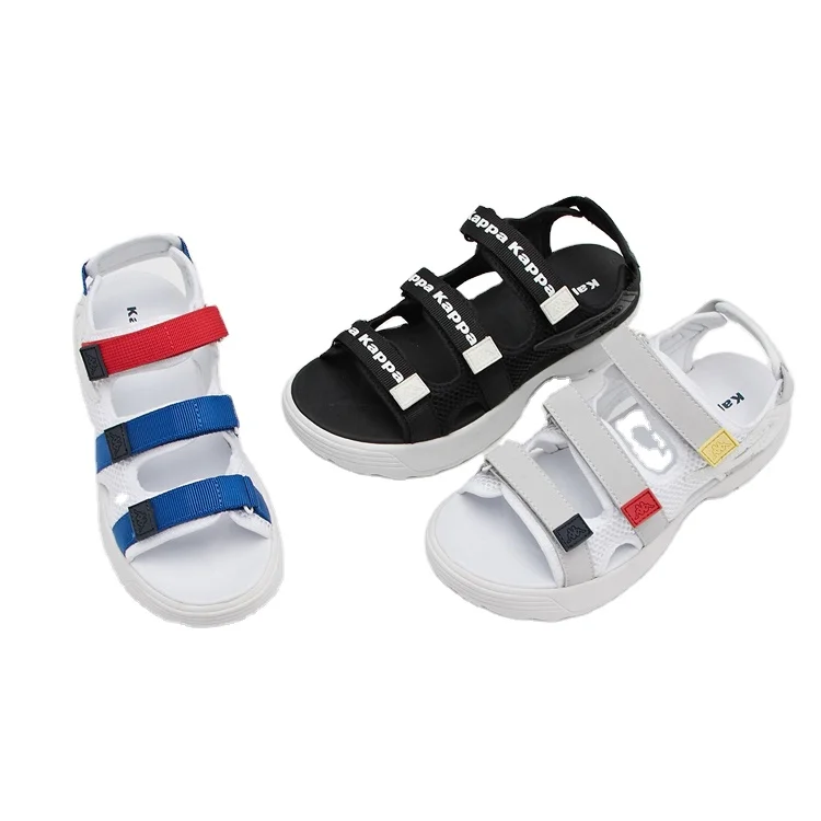 Wholesale new design Men light weight  Flat Sport sandals customized custom logo unisex sandals fashion beach sandals for women