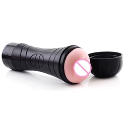 Male Masturbator Sex Toy For Man Realistic Masturbation Cup Silicone Pocket Pussy Stroker Adult Sex Toys For Men%