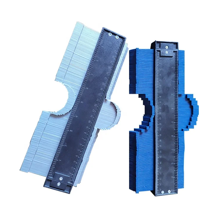  House decoration tile measuring tool contour gauge 10 Inch plastic