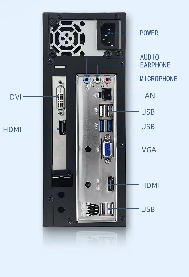 Personal & Home Core I7 Pc Gamer I9 Mini-Size Pc Desketop Computadora 8gb 16gb 32gb Ram 1tb Ssd Mini Computer Gaming Machine