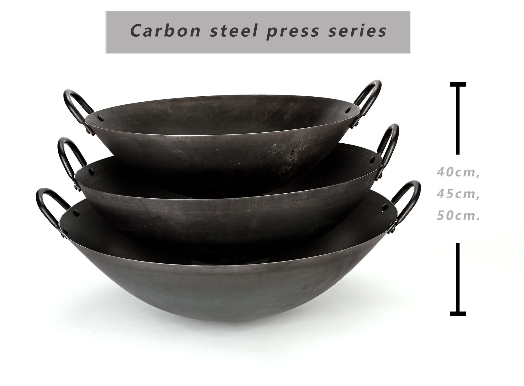 Chinese home Steel flat bottom Wok Induction Cooker Iron Wok, Affordable Quality Iron Pot