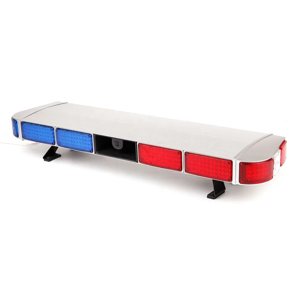 HAIBANG Flashing Warning Lightbar 100W Speaker Siren Ambulance Led Light Bar