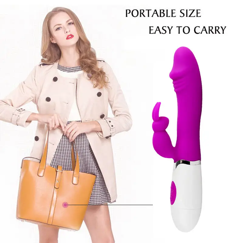 Fashion Women Vibrator Usb Charging Massager Porn Toy Sex Xnxx Porno Adults Pink Rabbit Vibrator