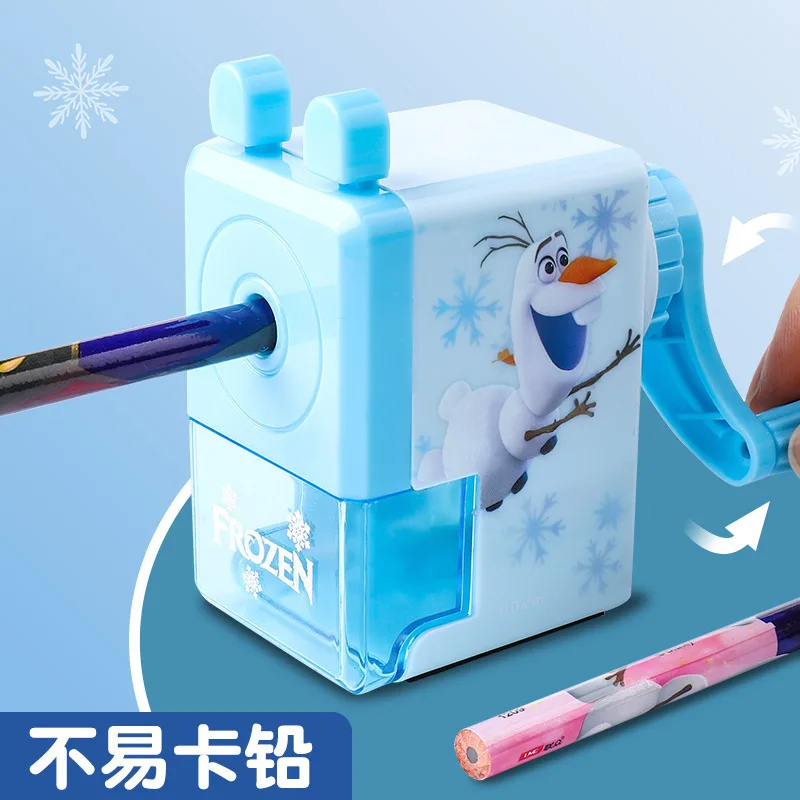 hand-cranking pencil sharpener alloy steel cutter core penknife children hand-cranking stationery wholesale