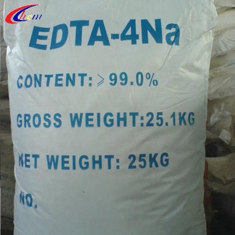 Оптовая продажа белый кристаллический порошок EDTA 4Na (тетранатриевая соль EDTA) CAS № 13254-36-4 промышленный