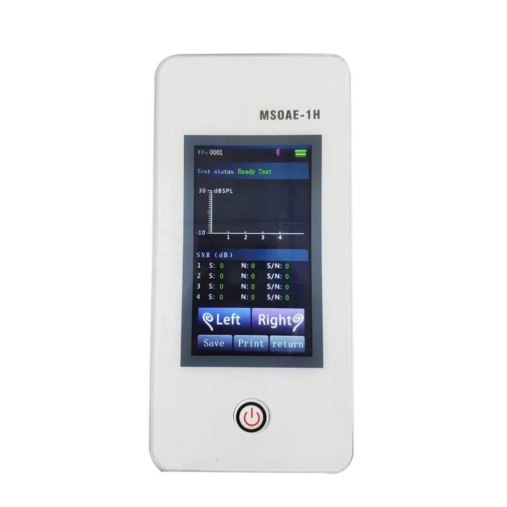 portable hearing diagnostic audiometer newborn hearing test machine