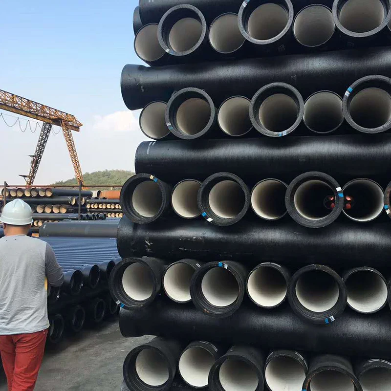ISO2531 ISO8179 Zinc Gi Galvanized DN40-DN2600  K7 K8 K9 K10 C25-C40  PN10-PN40 Ductile Cast Iron Pipe for pressure  pipeline