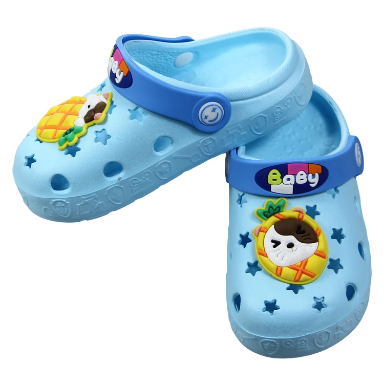 Сандалии Детские с дырками, Мультяшные шлепанцы, пляжная обувь для отдыха, мультяшный рисунок, лето 2021