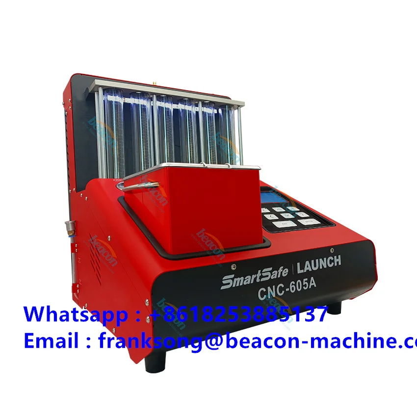 Smartsafe  CNC605A Ultra Sound Injector Cleaner And Tester For GDI EFI SFI Injector Nozzles