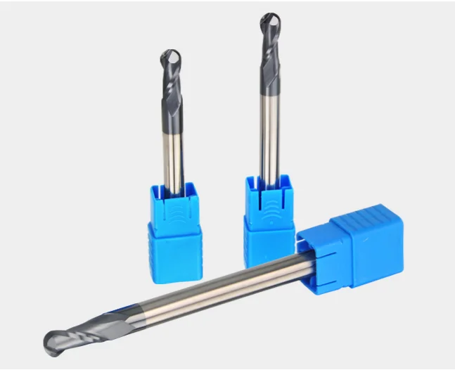 
HRC45*6mm Cylinder Ball End Cutter/Ball Head End Mill, Ssolid Carbide Bball Nose End Mill, Carbide End Milling Cutter. 