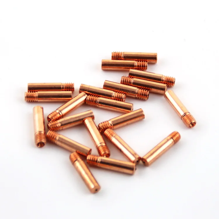 HDB 15AK MIG Welding Torch Contact Tip Size M6*25 Gas Welding Consumables