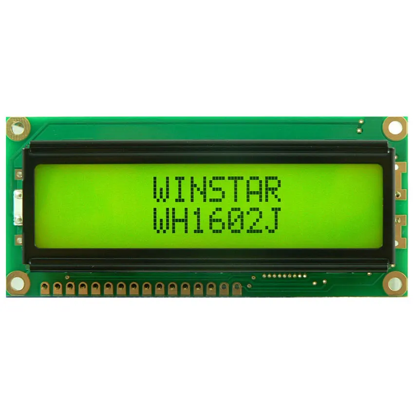 Hot sales16x2 lcd display equal to WINSTAR WH1602J, 16x2 lcd replacement for WINSTAR WH1602J