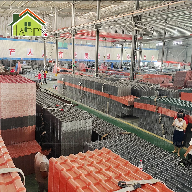 Supplier Strong acid and alkali resistance corrugated plastic roofing tiles for sale tile the pvc roof