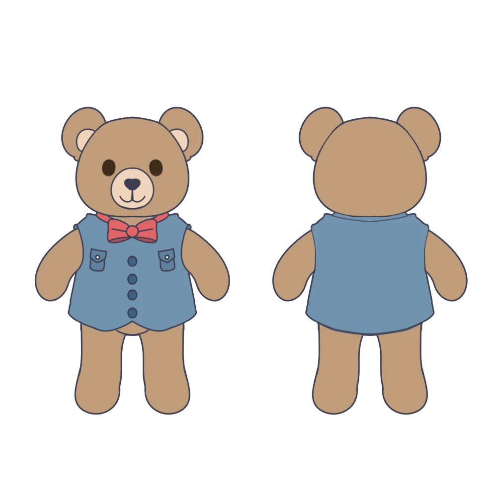 Wholesale Cute Wear Different Shirts Plush Teddy Bear Soft Stuffed Animal Toy For Holiday Gifts