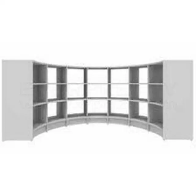 Wholesale Movable Bookshelf Book Store Shelf Storage Bookcase