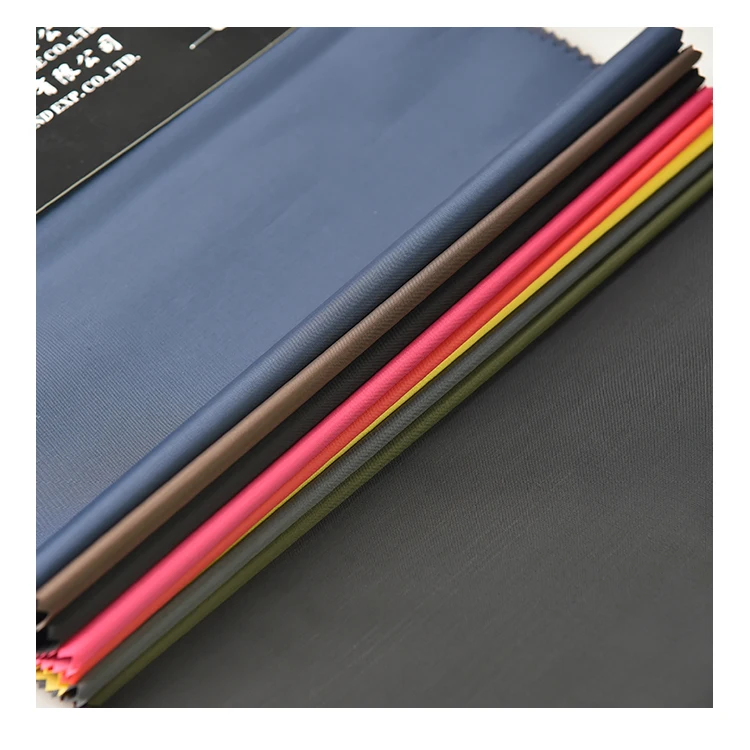
100% Polyester 190T Taffeta with PVC waterproof Fabric use for Raincoat 0.18MM 