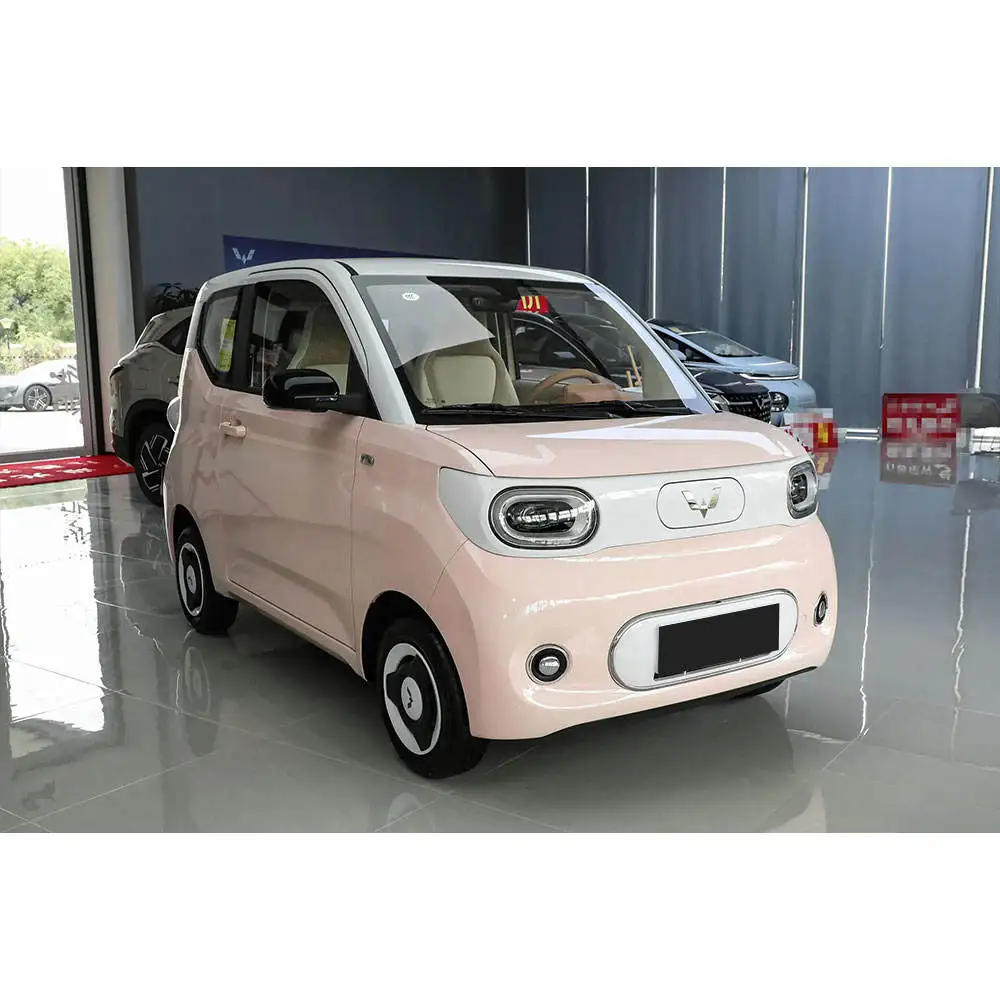Wuling Hongguang чистый мини-Электромобиль 4-местный люкчбэк с литий-железо-фосфатным аккумулятором коробка передач