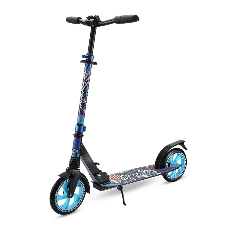 
High Quality Kick Double Scooter With Foot Brake 