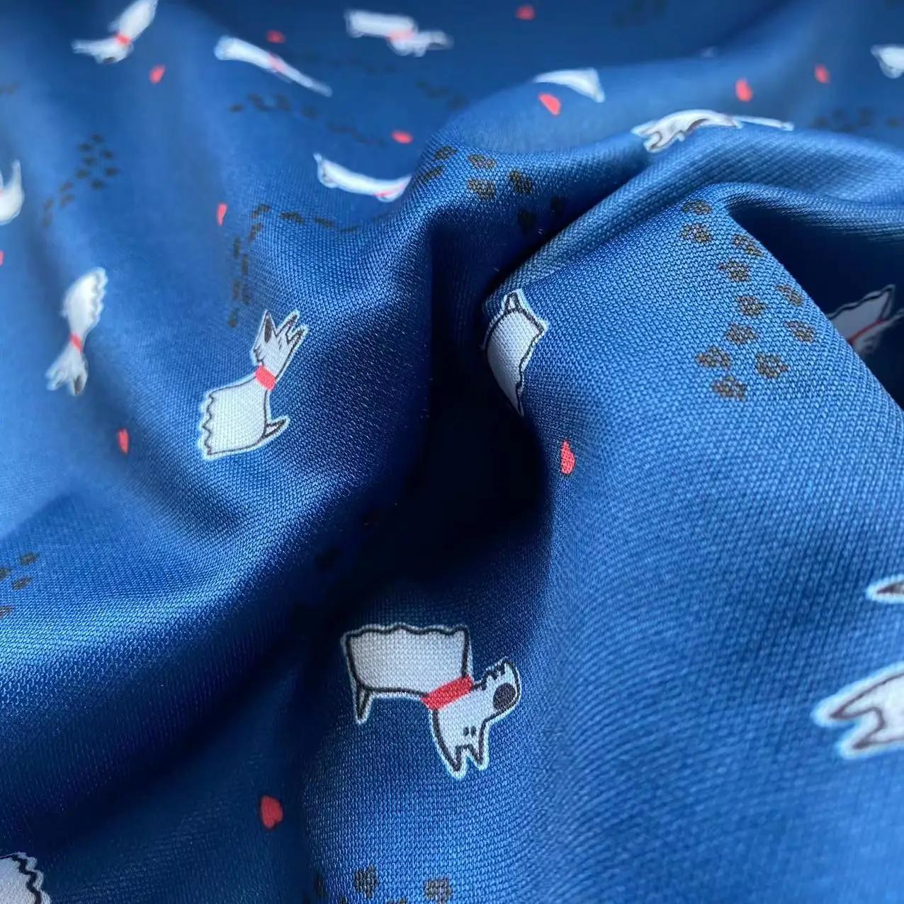 Recycle Polyester Eco Friendly tech fleece One Side Fleece Anti Pilling Circular Knit Textile Fabric For Garment Apparel