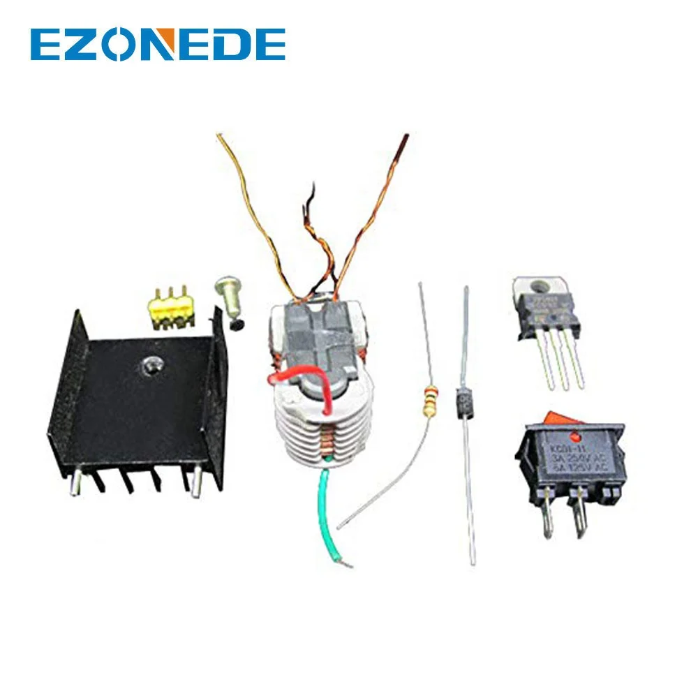 DIY Kits High Voltage Pressure Generator 15KV 15000V Igniter Kit Step-Up Boost Module Coil Driver Plate Suite 2A DC 3.7V-4.2V
