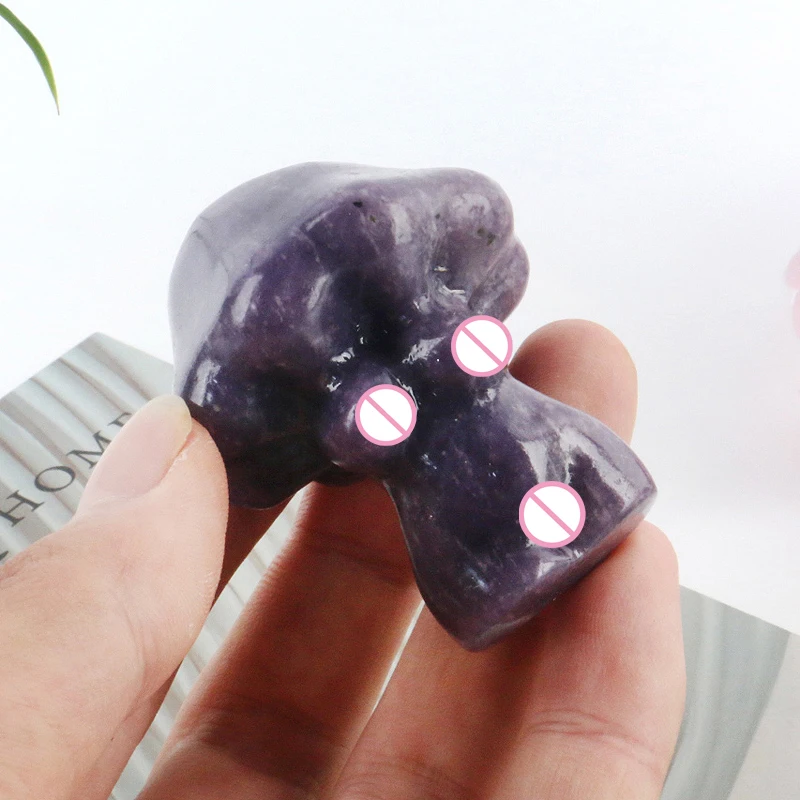 Natural crystal mushroom crystal body