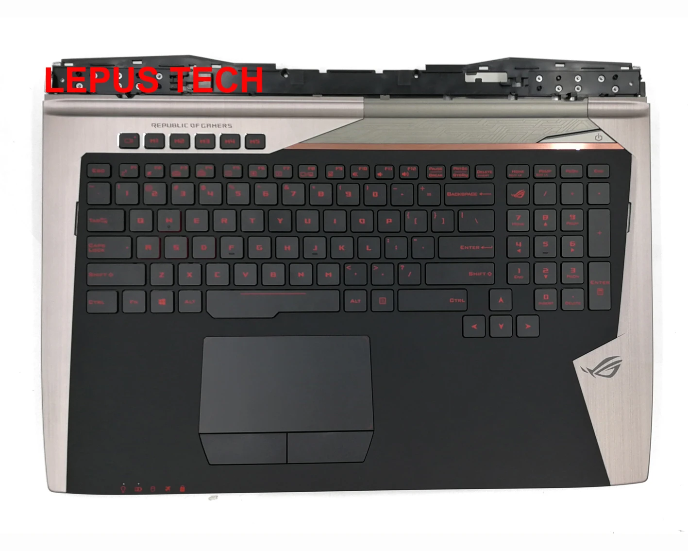 Оригинальная новая английская клавиатура US для ASUS GX700 GX700V O G701V G701VO G701VI G701VIK клавиатура с подсветкой и упором для рук