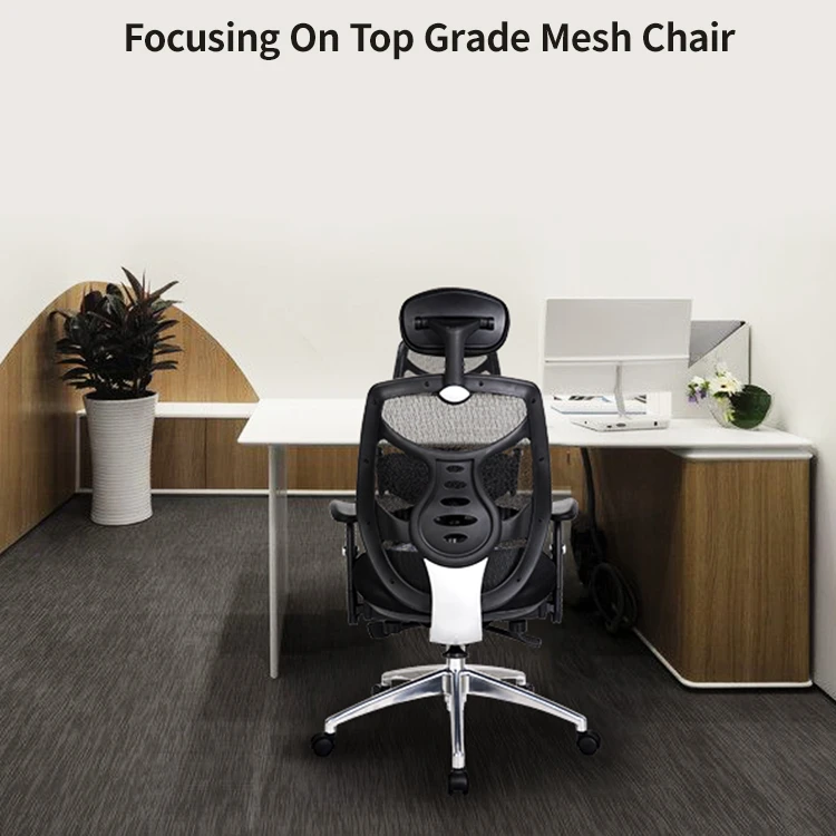 Kabel Cheap Full Mesh Fabric Ergonomic Executive Office Chair With Headrest