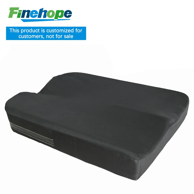 Finehope Wheelchairs Memory For Pressure Sores Manual Cushions PU Foam Seat Sitting Hospital Back Drive Roho Wheelchair Cushion