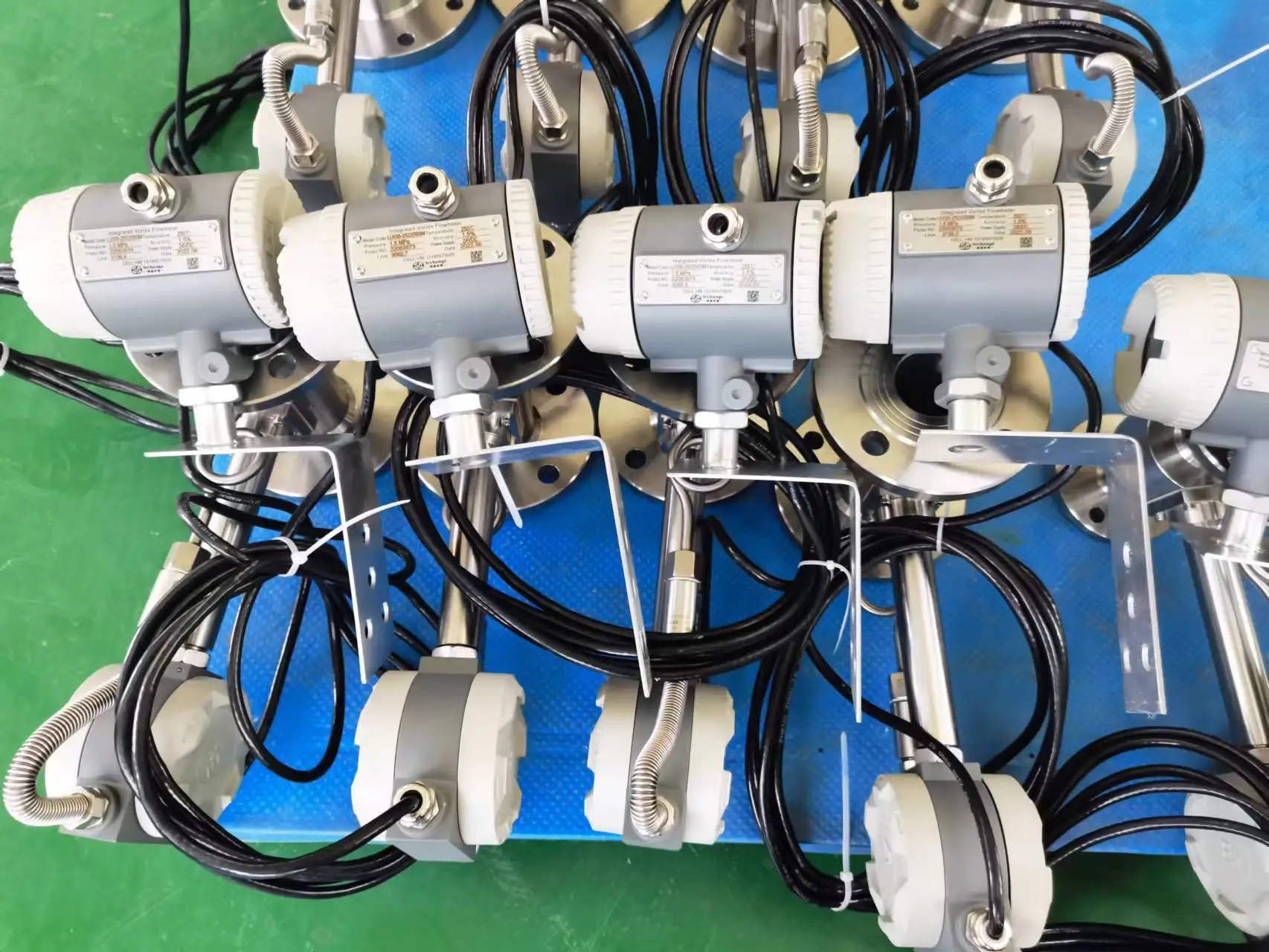 digital modbus  water flow meter liquid control pipeline water pump pool glue 2 4 8 inch electromagnetic flowmeter