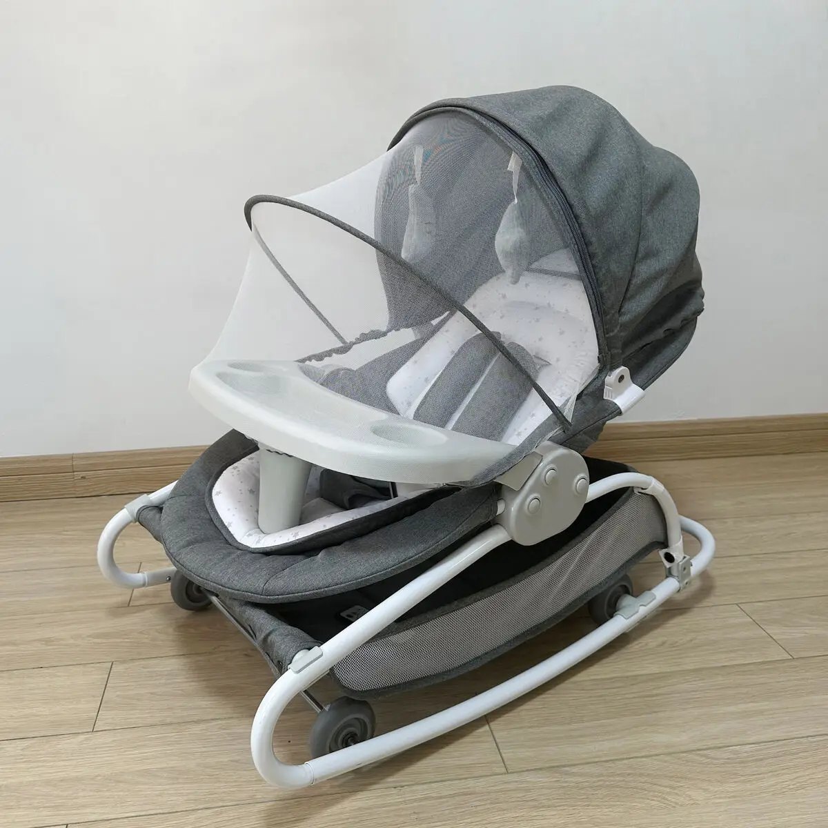 New comfort baby multi function music vibration reclining back lifting child seat Mobile rocking chair