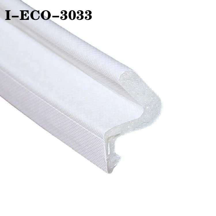 IECO 3033 Polyurethane Foam Weatherstrips wooden Wardrobe Pu Foam Seals door weather stripping soundproof door seal strip