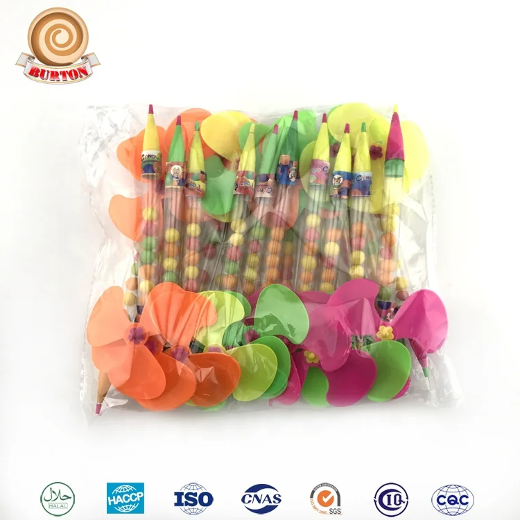 21 см цветная ветряная мельница веер ручка Детская забавная игрушка фруктовые конфеты