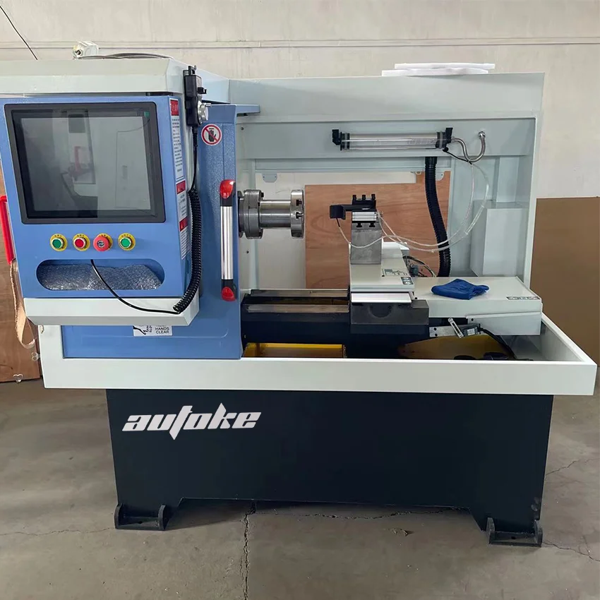 China High Precision Mobile Cnc 24 Inch Wheel Repair Machine Diamond Cutting Lathe Equipment