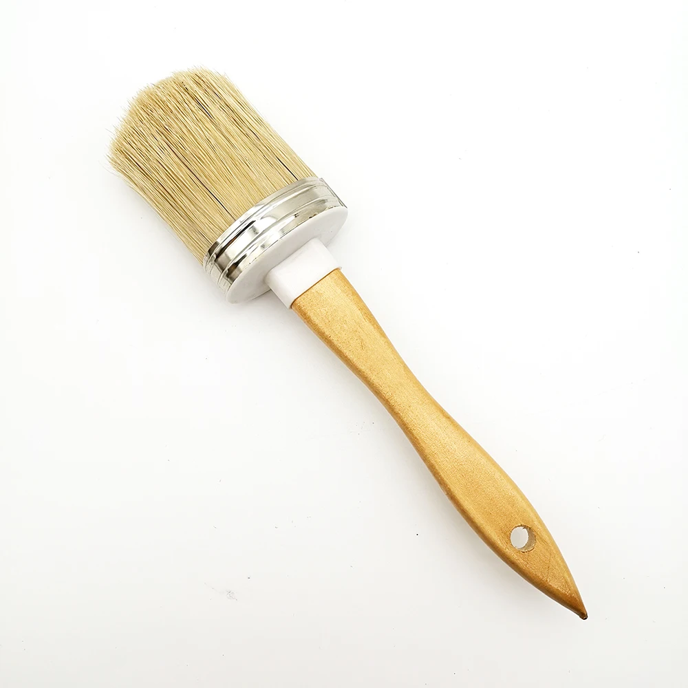 Master D12006 Hotsale in USA Professional Round/Oval Chalk Wax Paint Brush Pure Bristles Premium