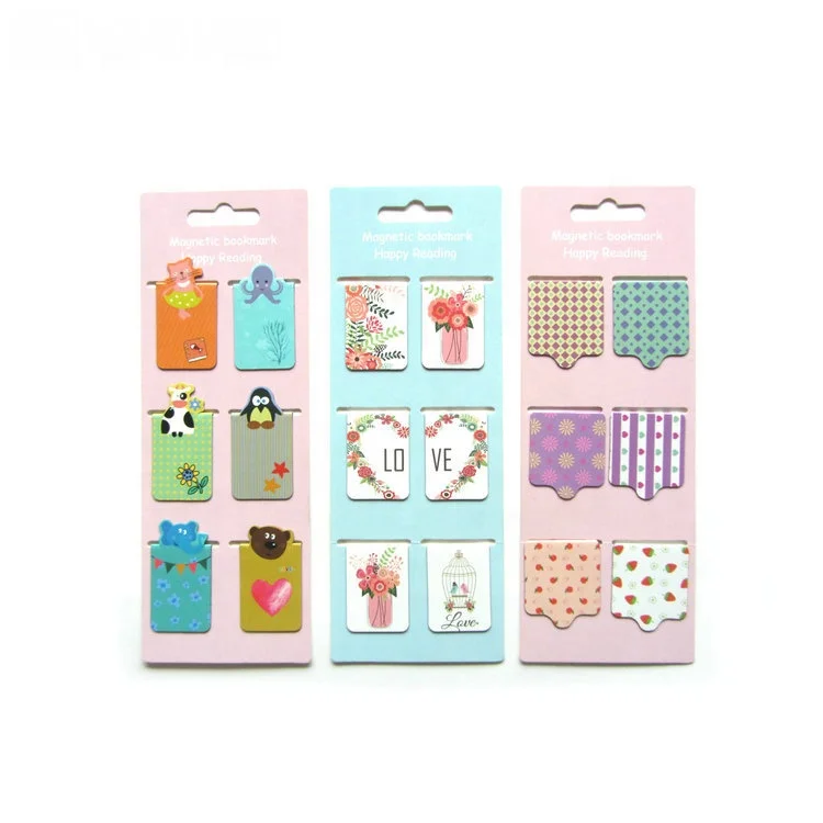 Fancy Souvenir Gifts  Folding Bookmark Magnets for Promotion