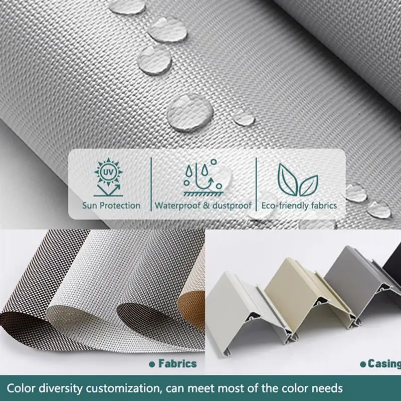 AmytongWholesale Office Curtain Rolling Remote Motorized Roller Blinds Tubular Motor with Best Price to Order