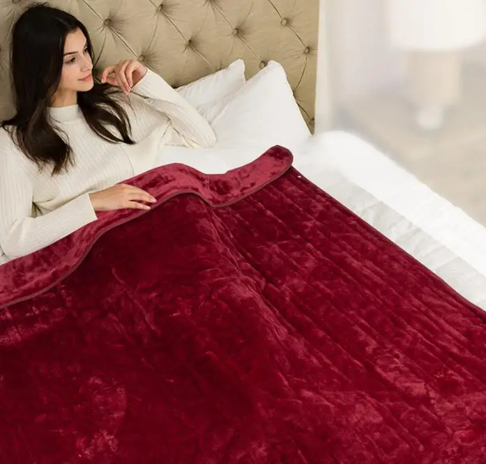 Warm Blanket 8 Heat Settings 12 Hours Auto Off  Electric Heating Blanket