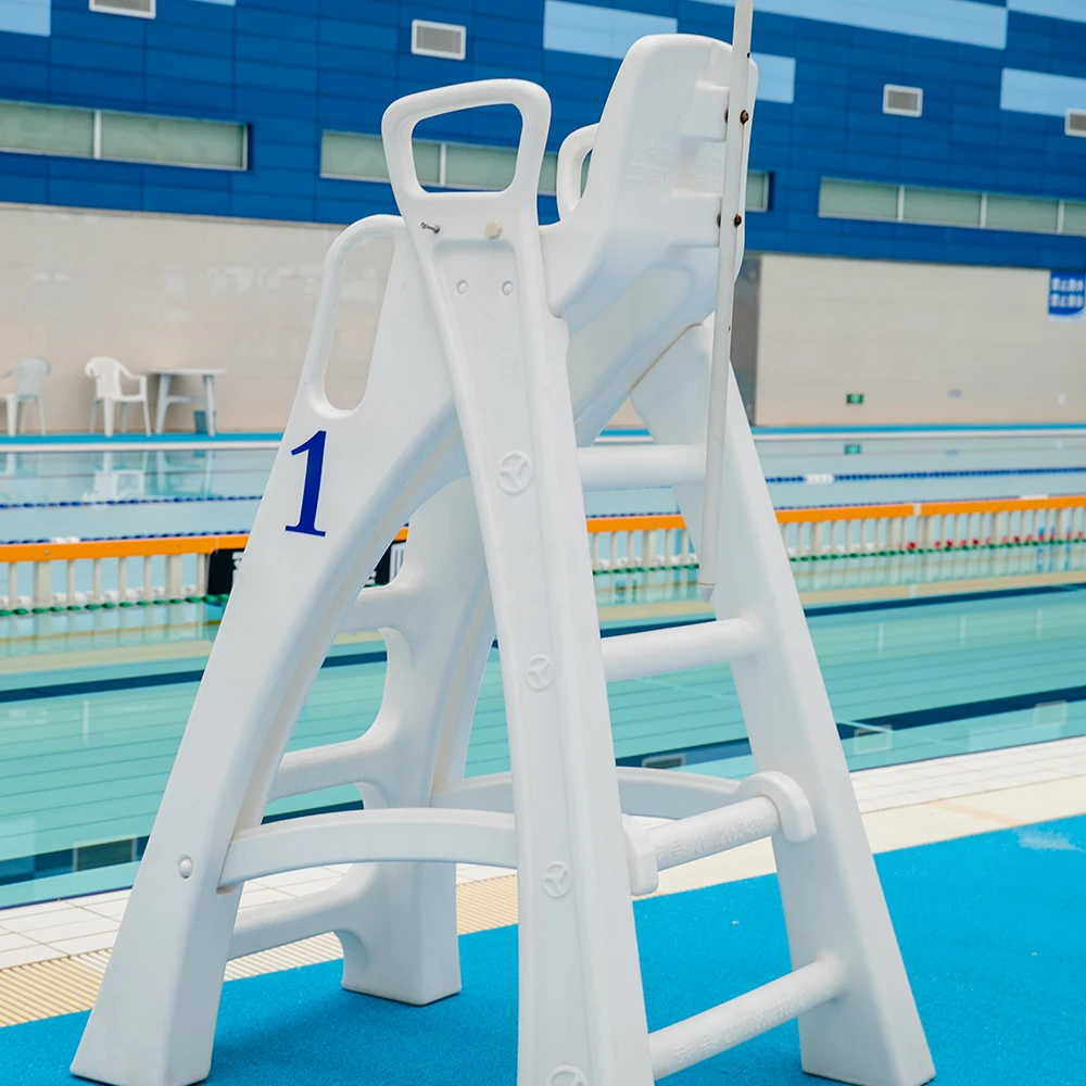 Swimming Pool Accessories Fully Plastic lifesaving chair