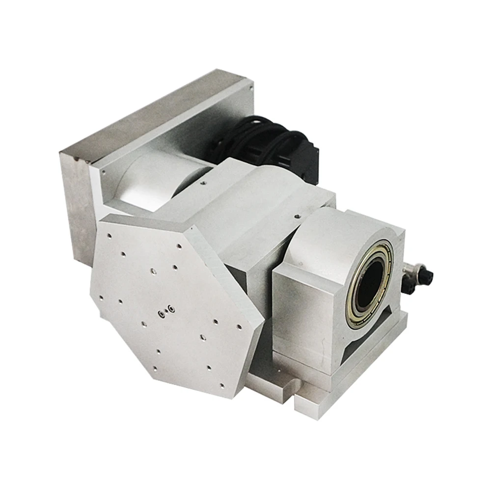 CNC 5 Axis B Aixs Rotary Axis T Chuck Type for Cnc Router Milling Machine