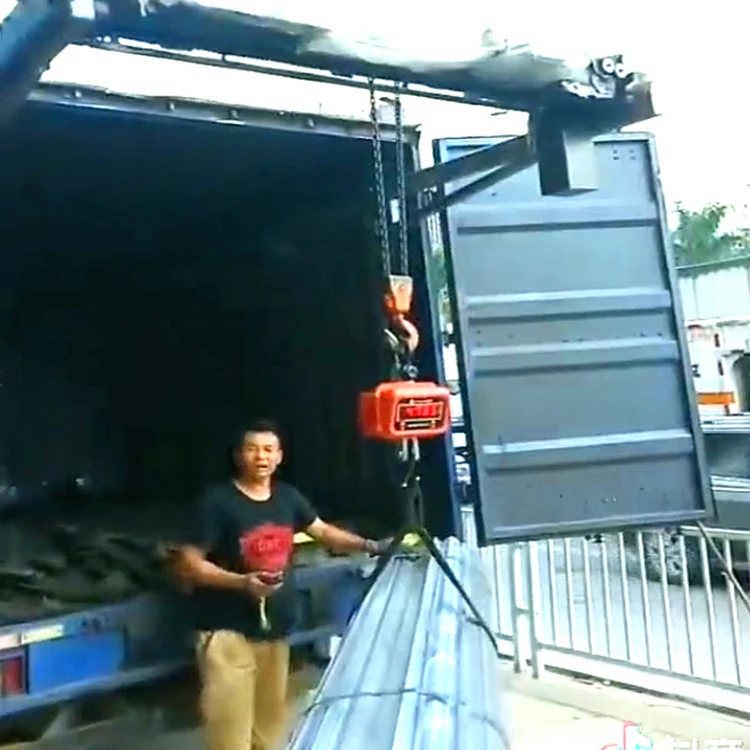 Одноосевой кран для грузового автомобиля