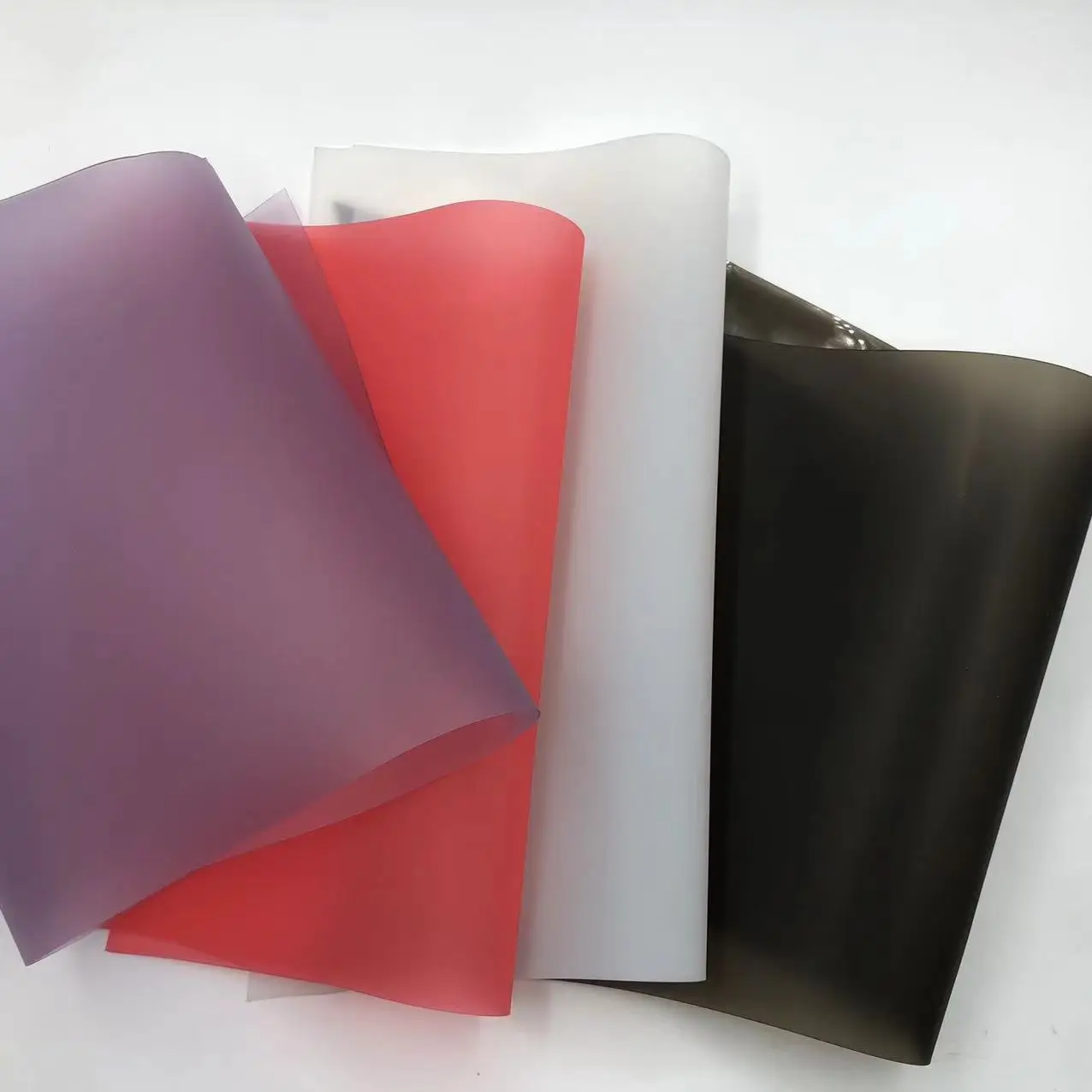 TPU Film Single Side Matte for Shoe Raincoat Hang Bag Umbrella Sport Wear Outdoor Products Customized Color Square Material Roll